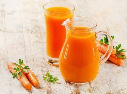 Succo di carota