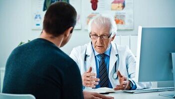 Il consiglio di un medico con problemi con l'efficacia